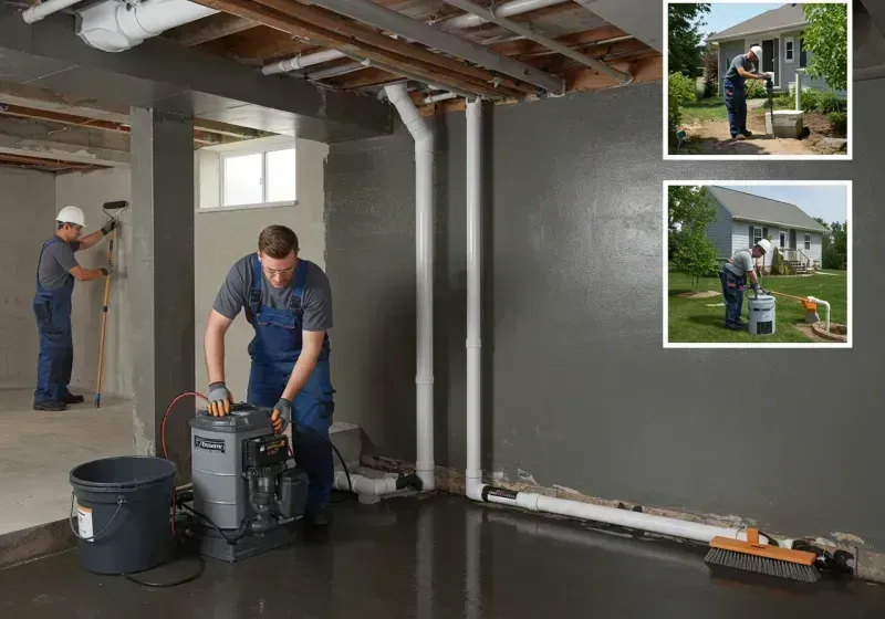 Basement Waterproofing and Flood Prevention process in Louisa, KY